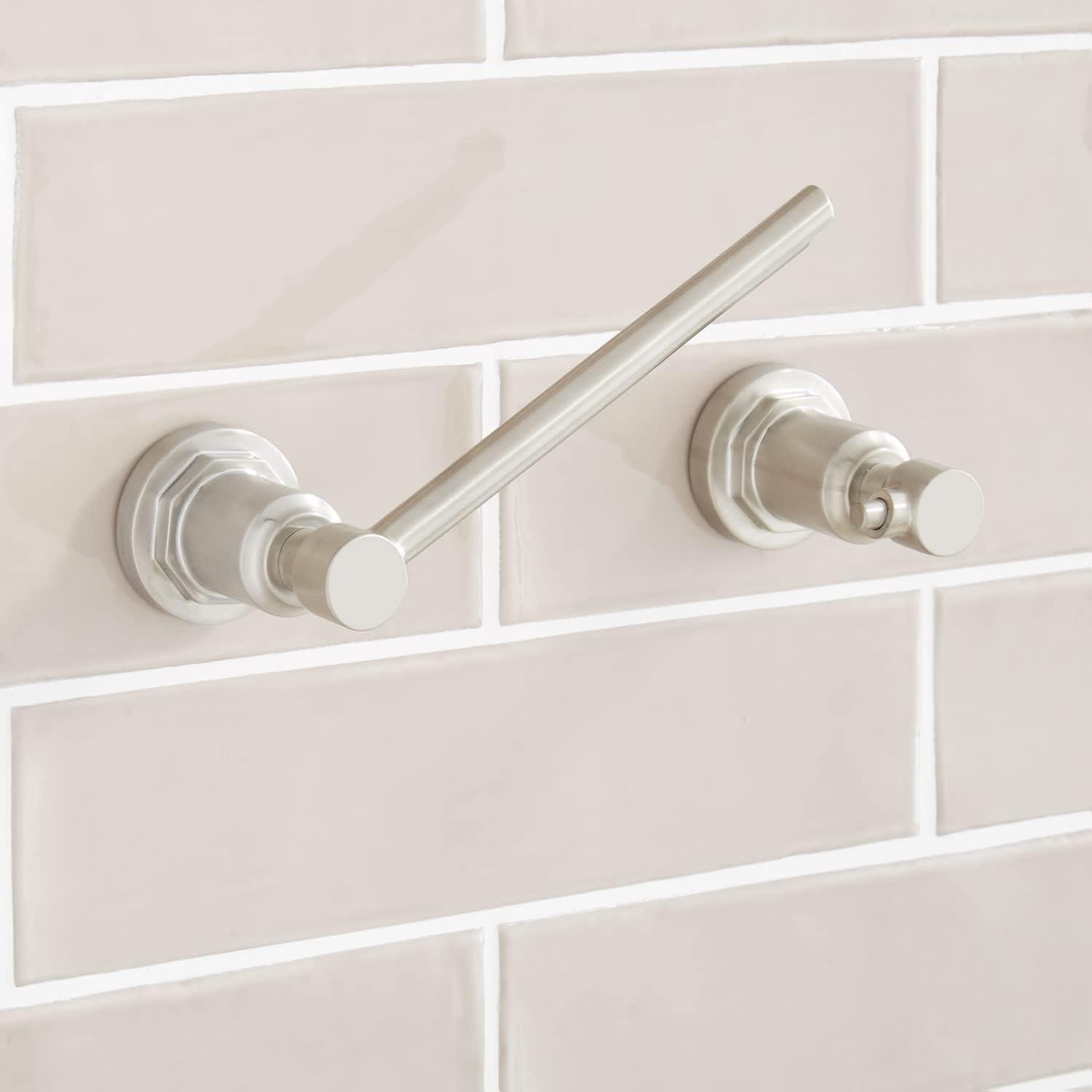 Polished Nickel Wall Mounted Pivoting Toilet Paper Holder