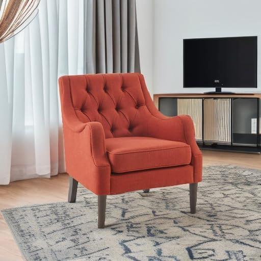 Anatonia 29.25" Wide Tufted Wingback Chair