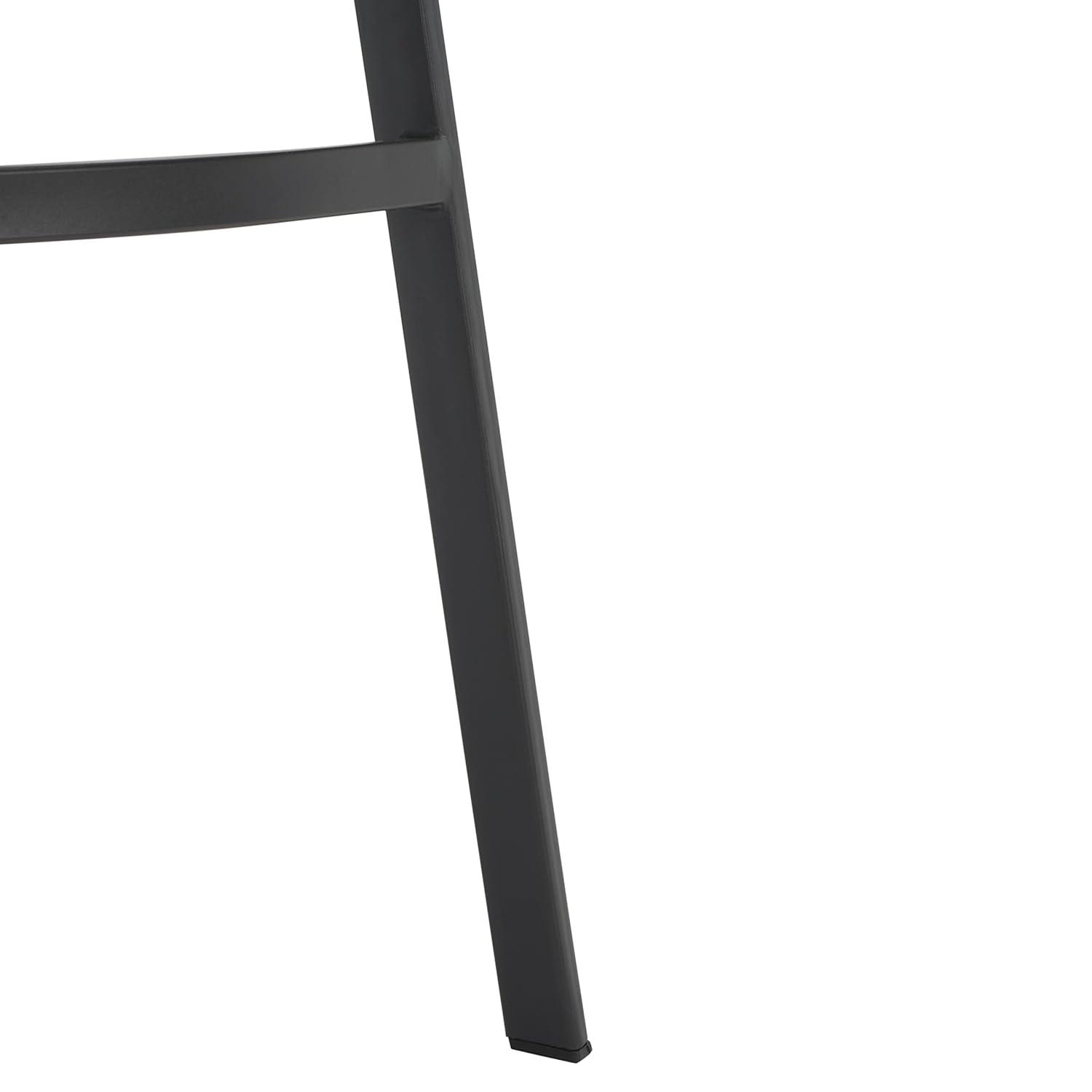 Rhyatte Bar Stool  - BST3018 - Cognac/Black - Safavieh