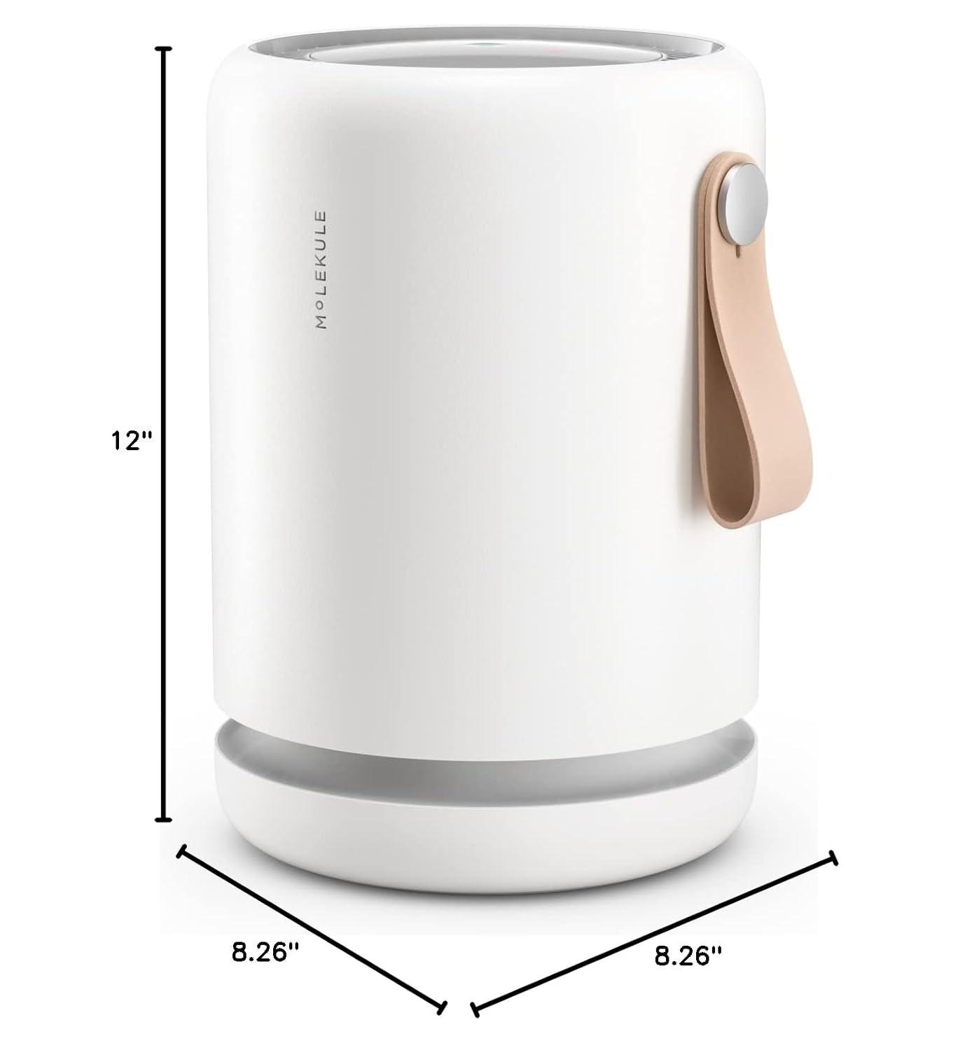 White Table-Top Air Purifier with PECO-HEPA Filter
