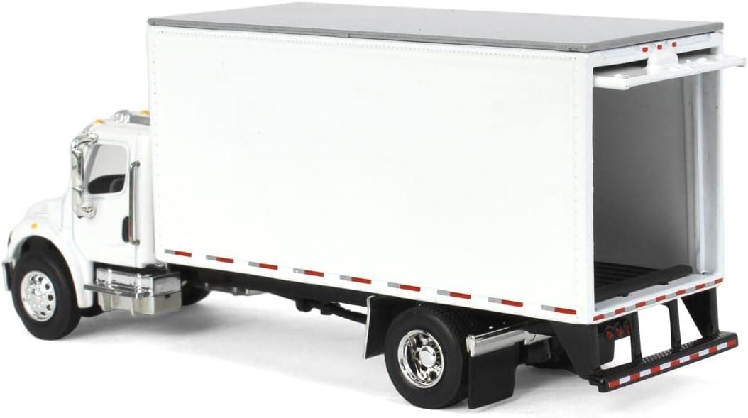 Spec Cast 1/64 Freightliner M2 Van Box Truck, Plain White 35501