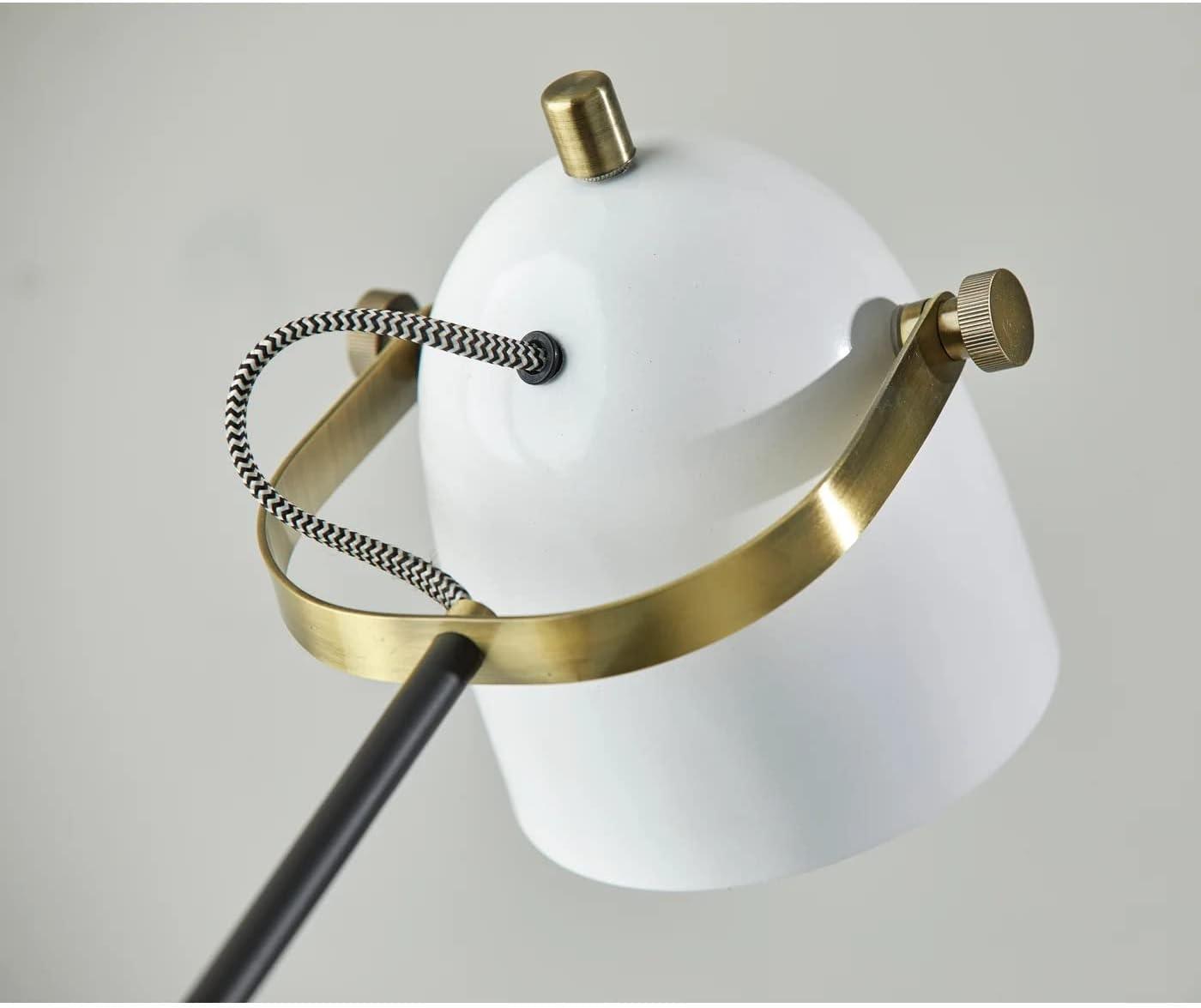 Kenneth Metal USB Task Table Lamp (29")