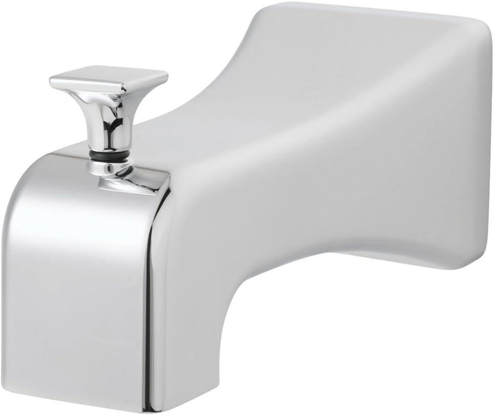 The Edge Wall Mounted Tub Spout with Diverter