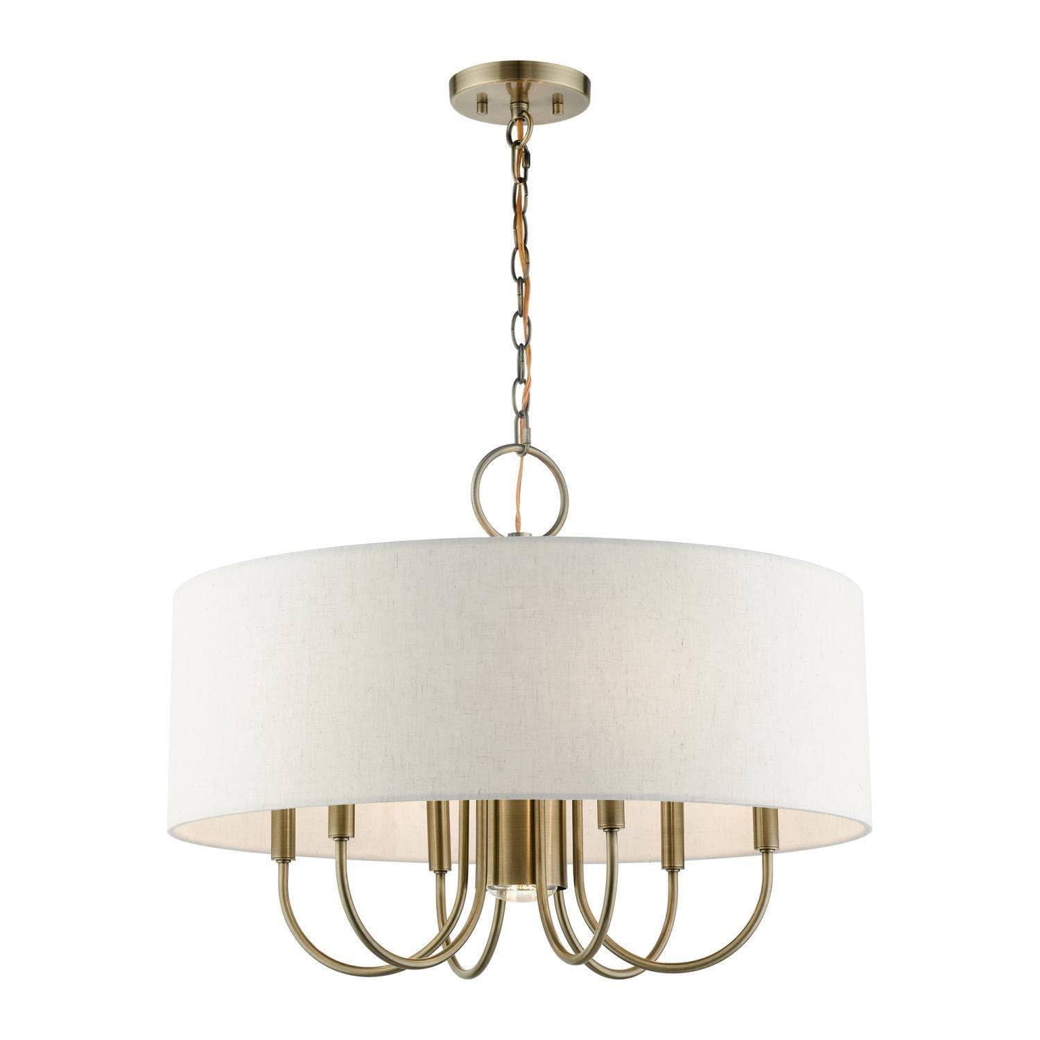 Dovecove Winscombe Shaded Drum Chandelier