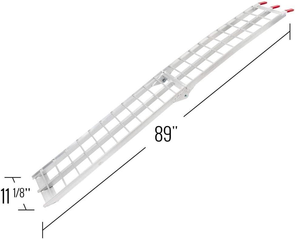 Black Widow AFL-9012 Aluminum 7' 6 Arched Folding Motorcycle Ramp