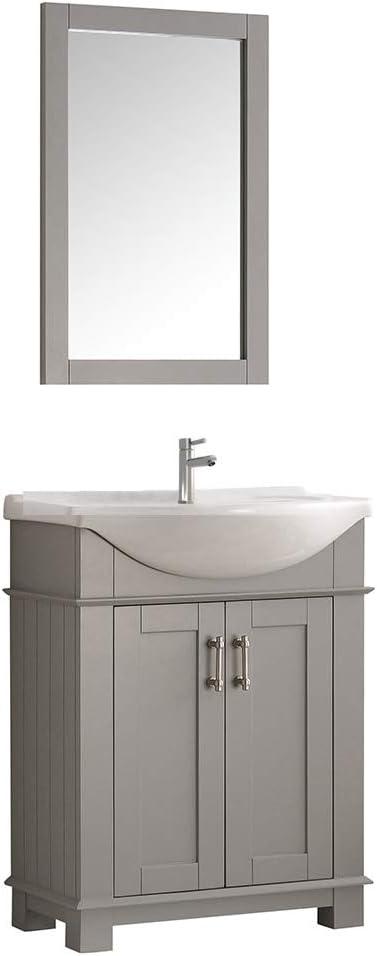 Hartford 30" Freestanding Single Traditional Bathroom Vanity w/ Integrated Sink -Faucet Not Included