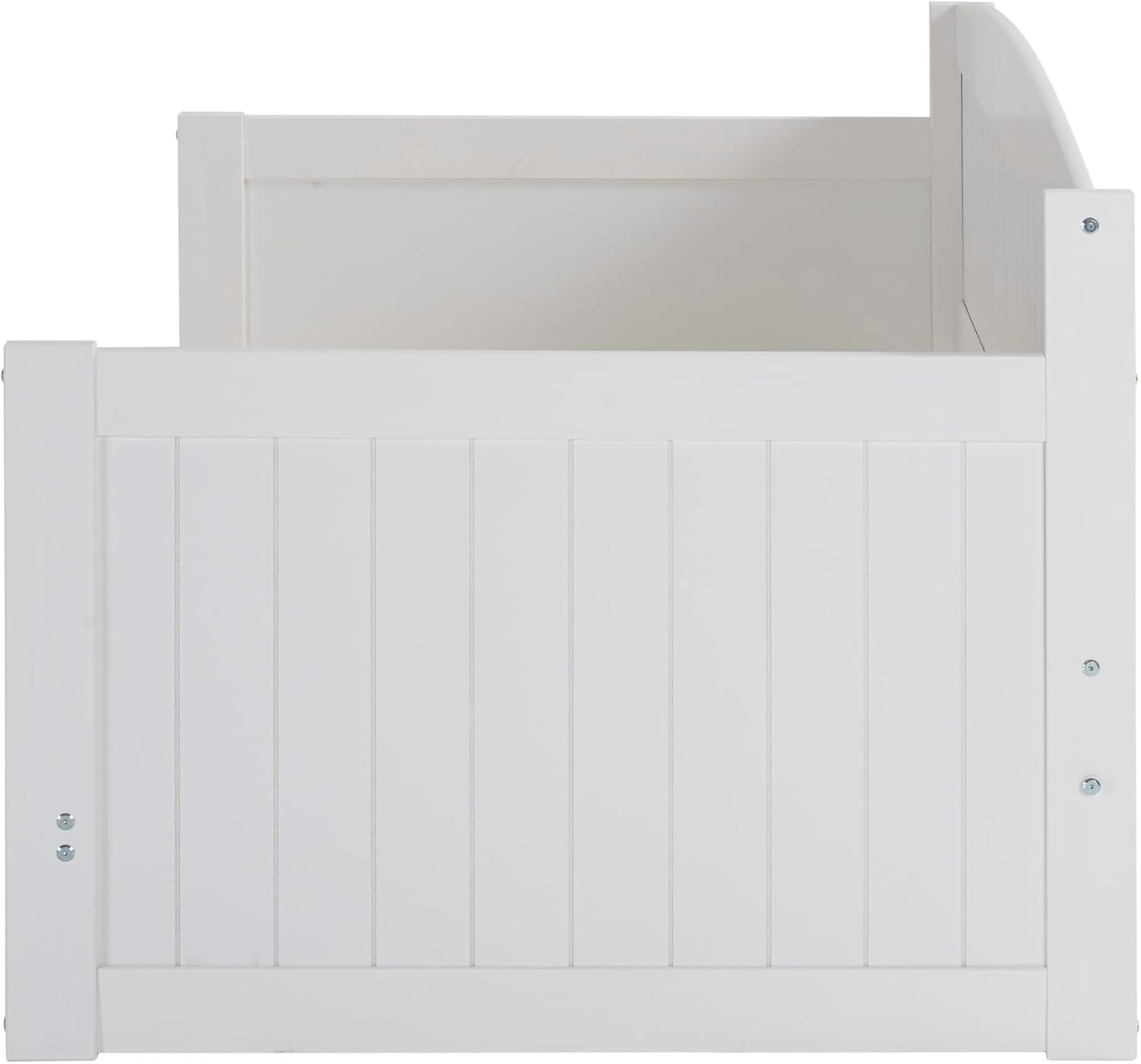 Alaterre Furniture King Harmony Kids' Daybed with Conversion White