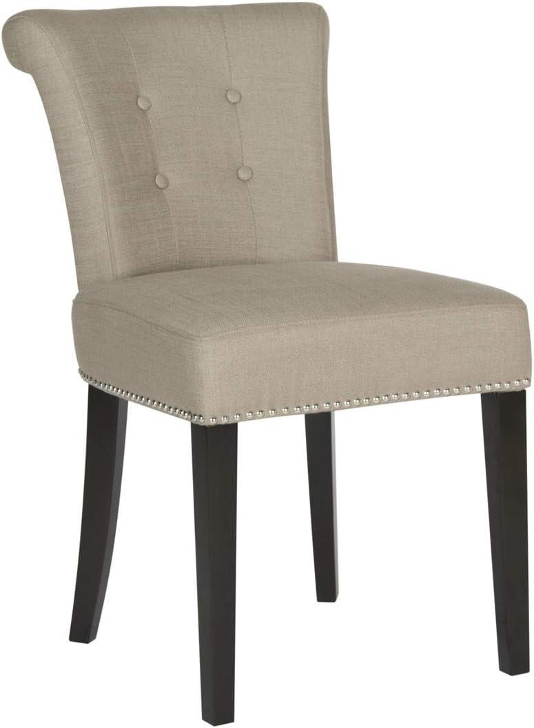 Sinclair 21''H Ring Chair (Set of 2) with Silver Nail Heads  - Safavieh