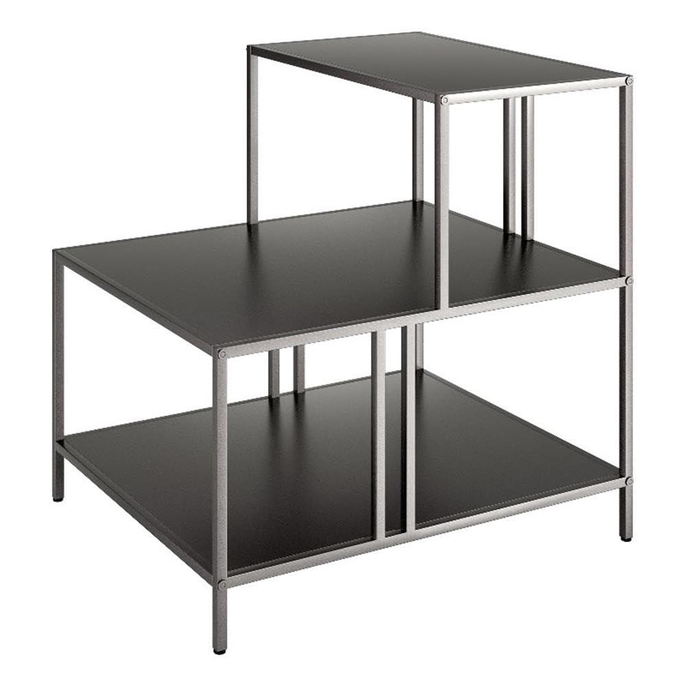 Jamora Stainless Steel Top End Table