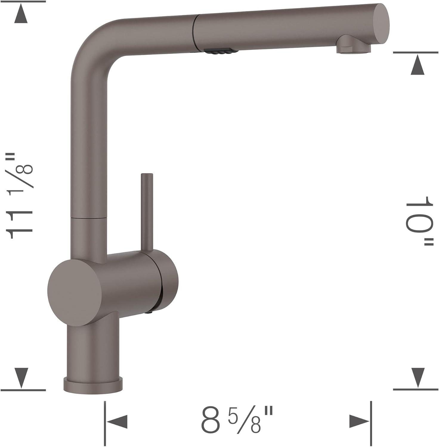 Linus Low Arc Pull-Out Dual-Spray Kitchen Faucet