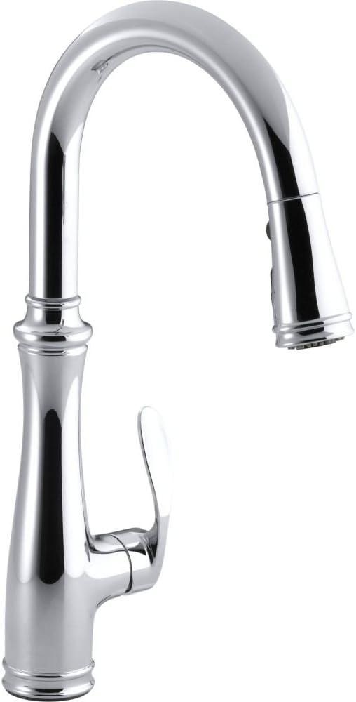 Bellera™ Pull Down Single Handle Kitchen Faucet with Handle and Supply Lines