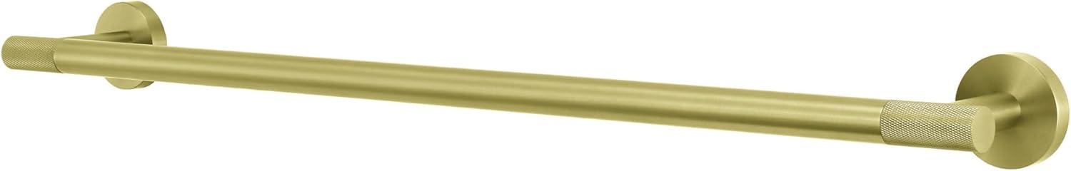 Avallon 24" Brushed Gold Stainless Steel Towel Bar