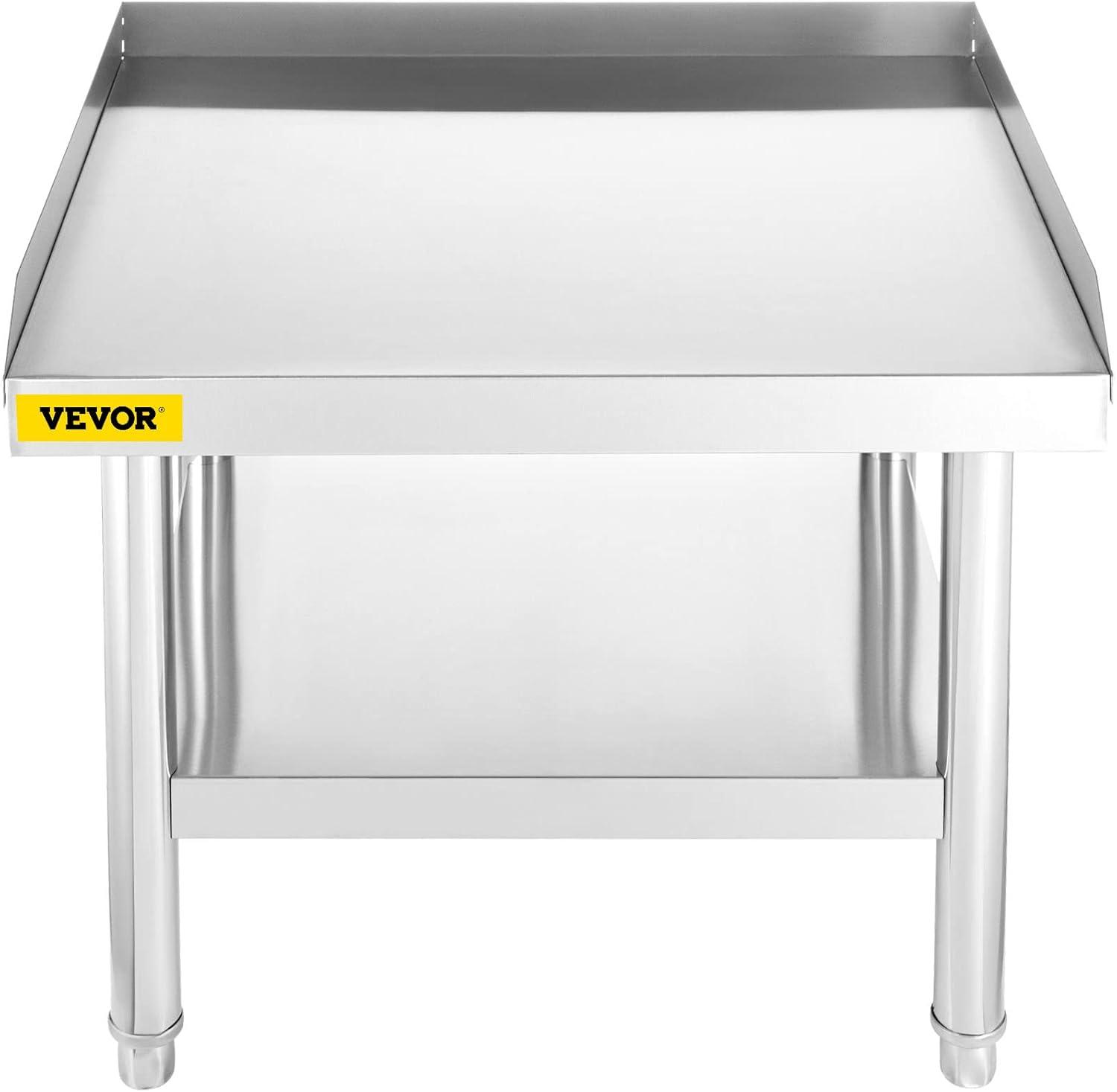 VEVOR VEVOR Stainless Steel 24'' H Work Table