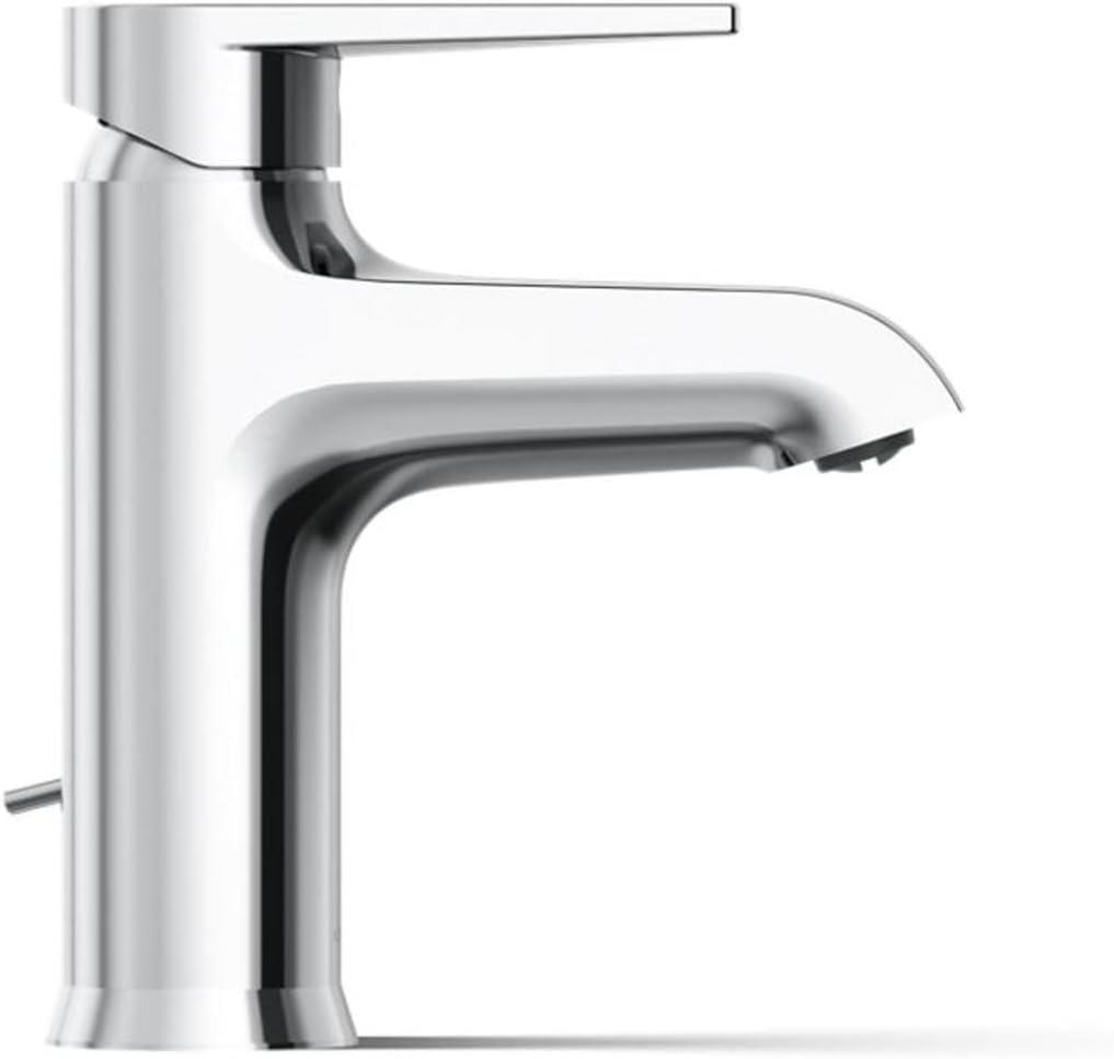 Kohler Hint Single-Handle Bathroom Faucet with Pop-Up Drain Assembly, One Hole Bathroom Sink Faucet, 1.2 gpm