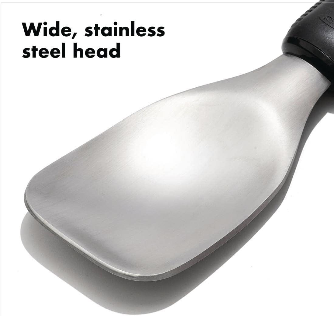 Stainless Steel Ice Cream Spade with Non-slip Grip