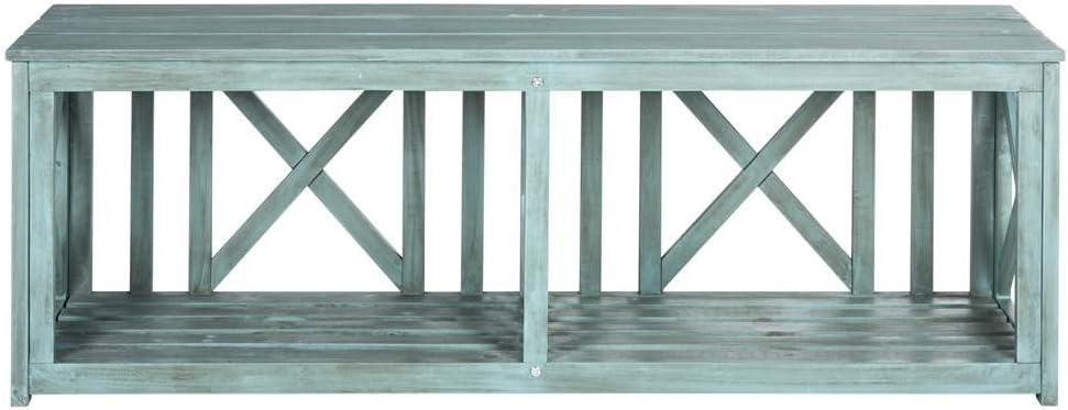 Branco Bench - Outdoor - FOX6706 - Natural - Safavieh