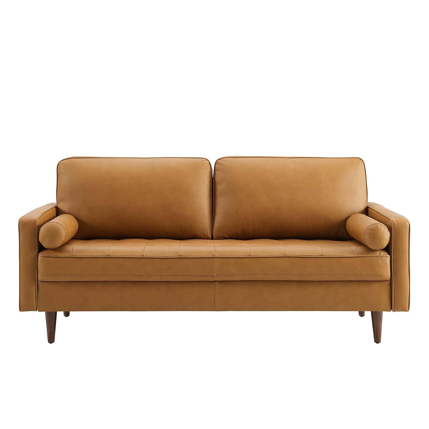 Modway Valour Upholstered Faux Leather Sofa by Modway