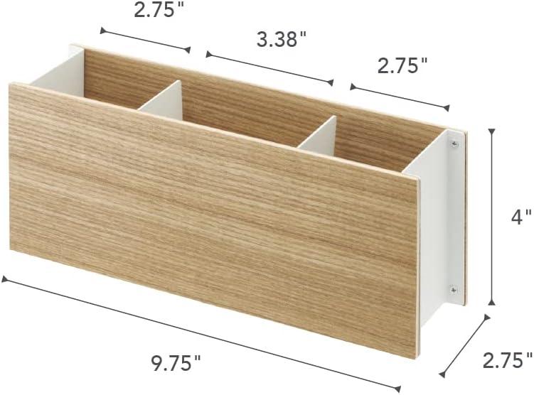 Yamazaki Home Rin Desk Compartmented Organizer
