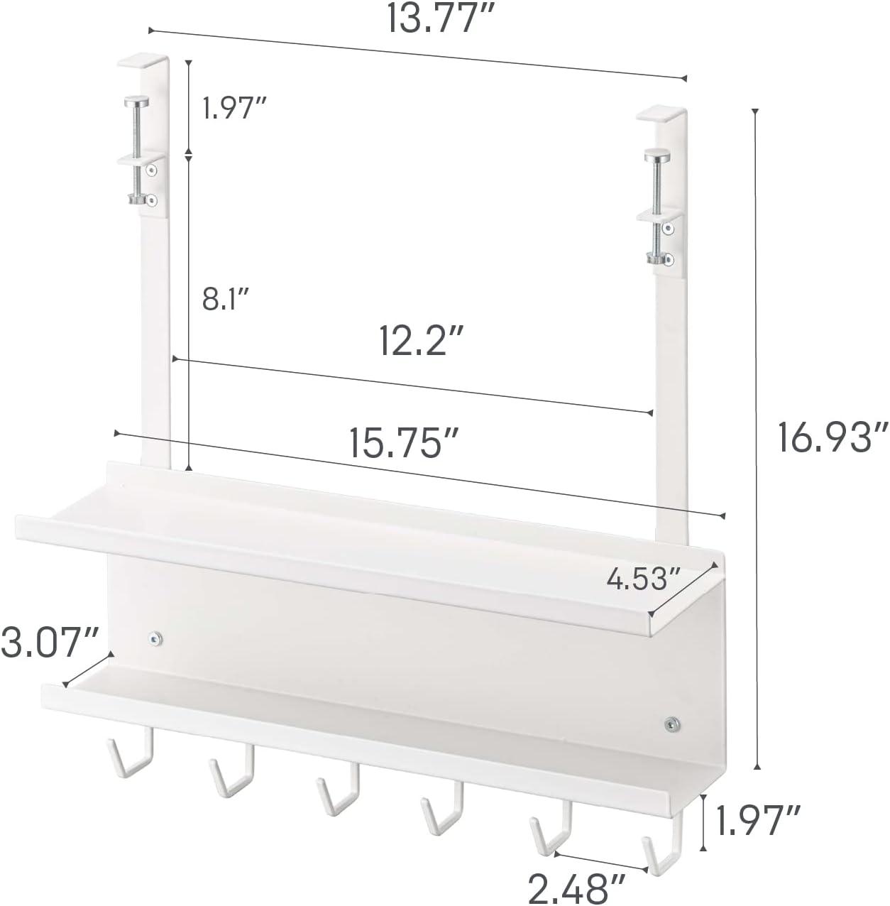 Yamazaki Home Under-Desk Cable & Router Storage Rack, Steel