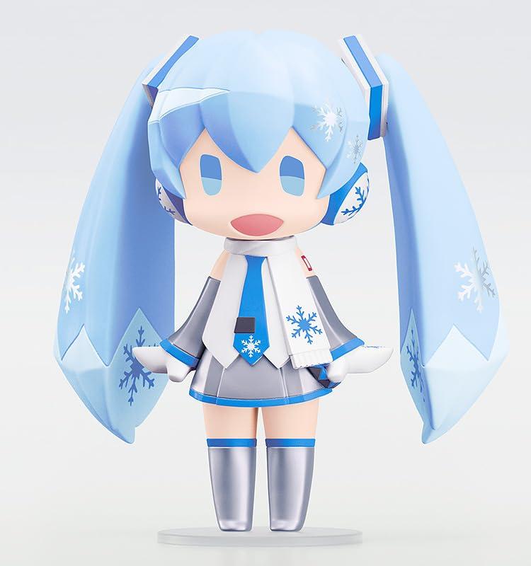 Snow Miku Chibi Figure with Movable Neck Joint