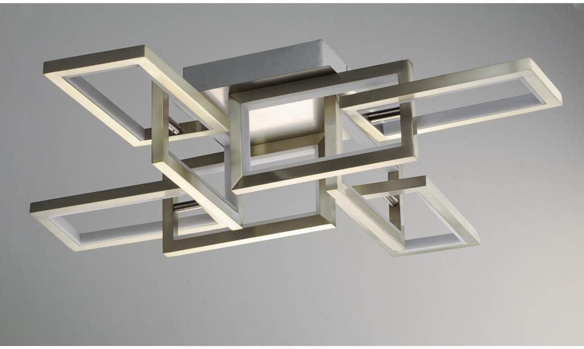 Sataria 8 - Light 29.25" Unique/Statement Geometric LED Flush Mount