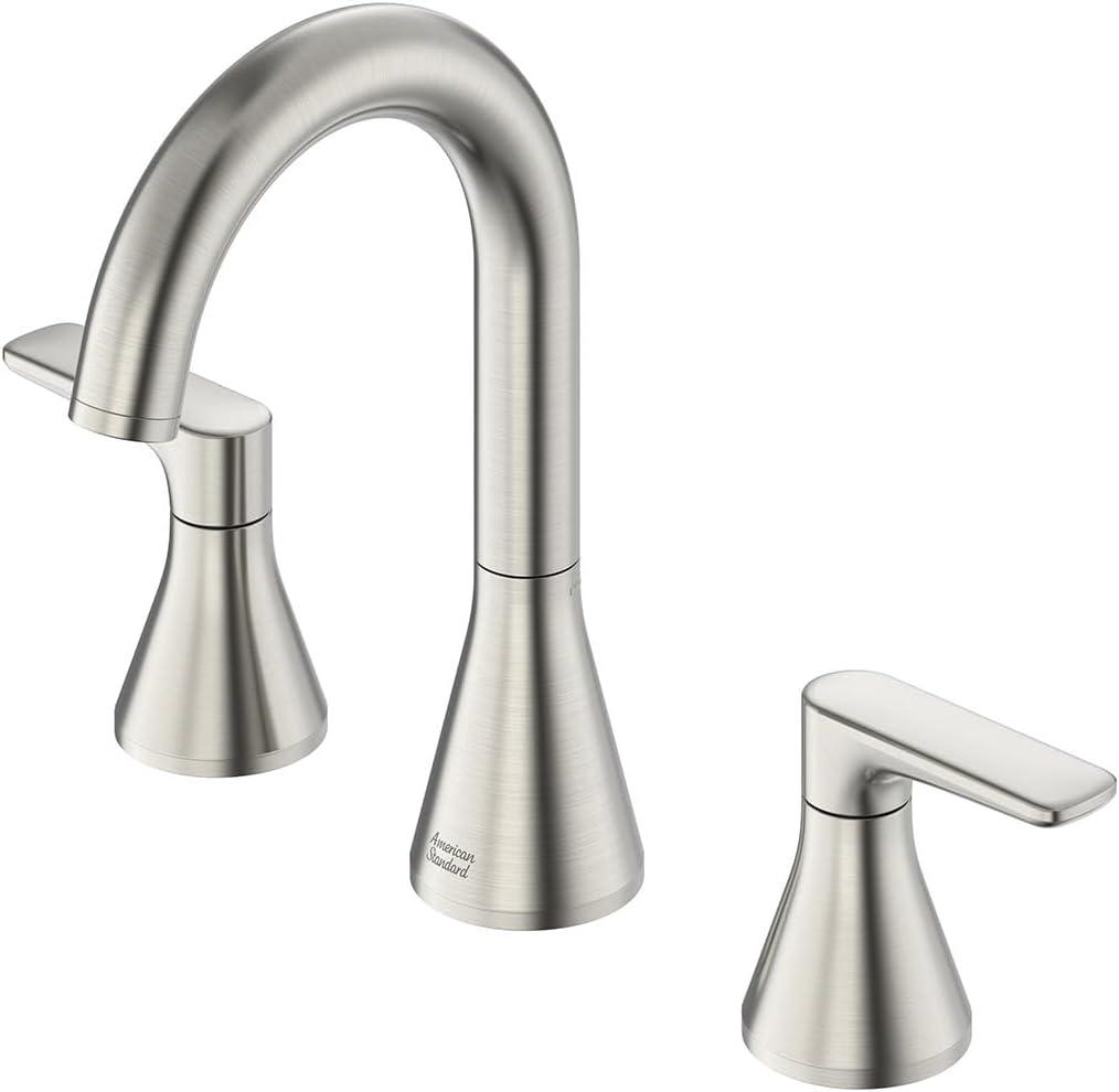 Widespread 2-handle Bathroom Faucet with Drain Assembly