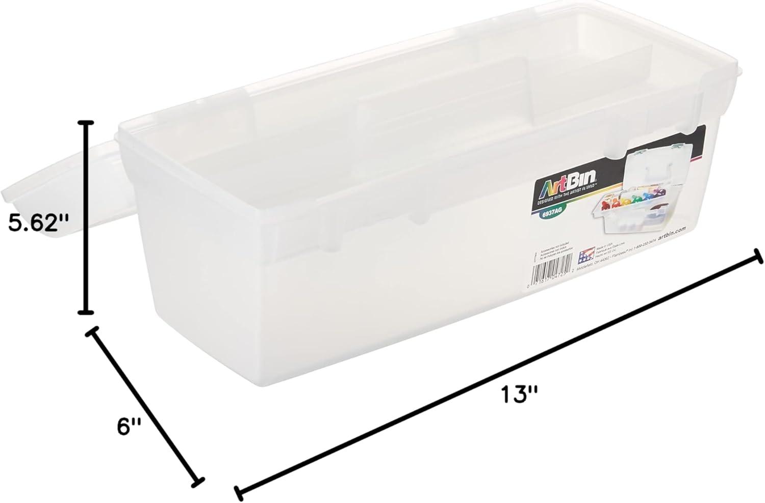 ArtBin Essentials Lift Out Tray Craft Storage Box with Handle, 13 inches, 1 Piece