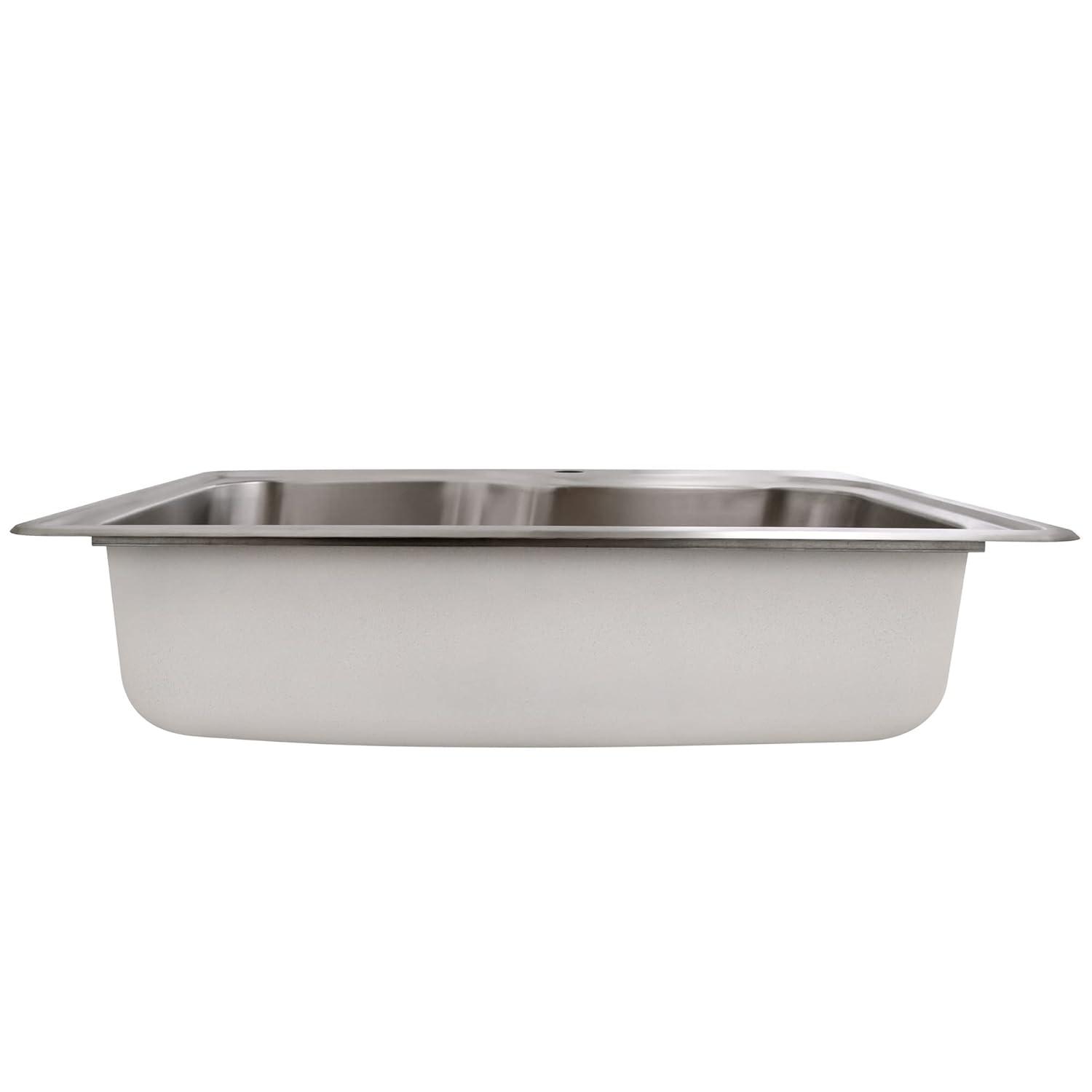 33" L x 22" W Drop-In Kitchen Sink