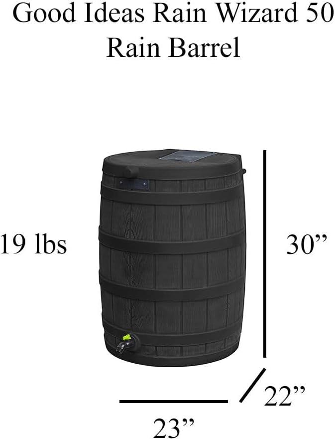 RTS Companies RTS Home Accents 50 Gallon Eco Rain Barrel