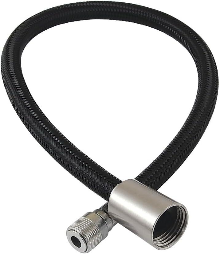 Kingston Brass 20-Inch Braided Pull Down Kitchen Faucet Spray Hose