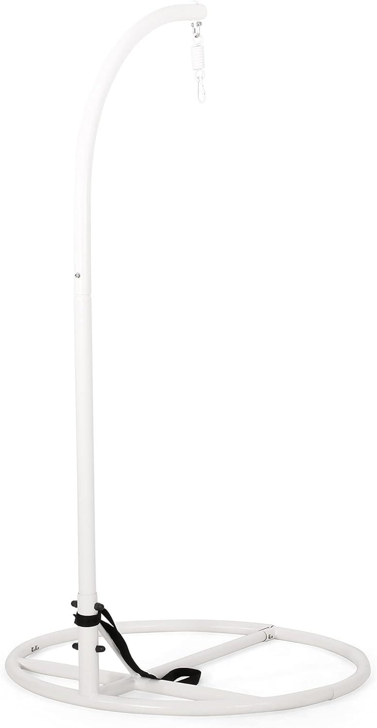 Christopher Knight Home  Briggs Indoor/Outdoor Hanging Chair Stand Only White