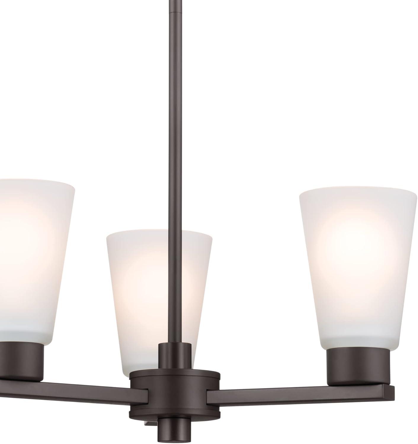 Kichler Lighting - Stamos - 3 Light Small Chandelier In Soft Modern Style-15