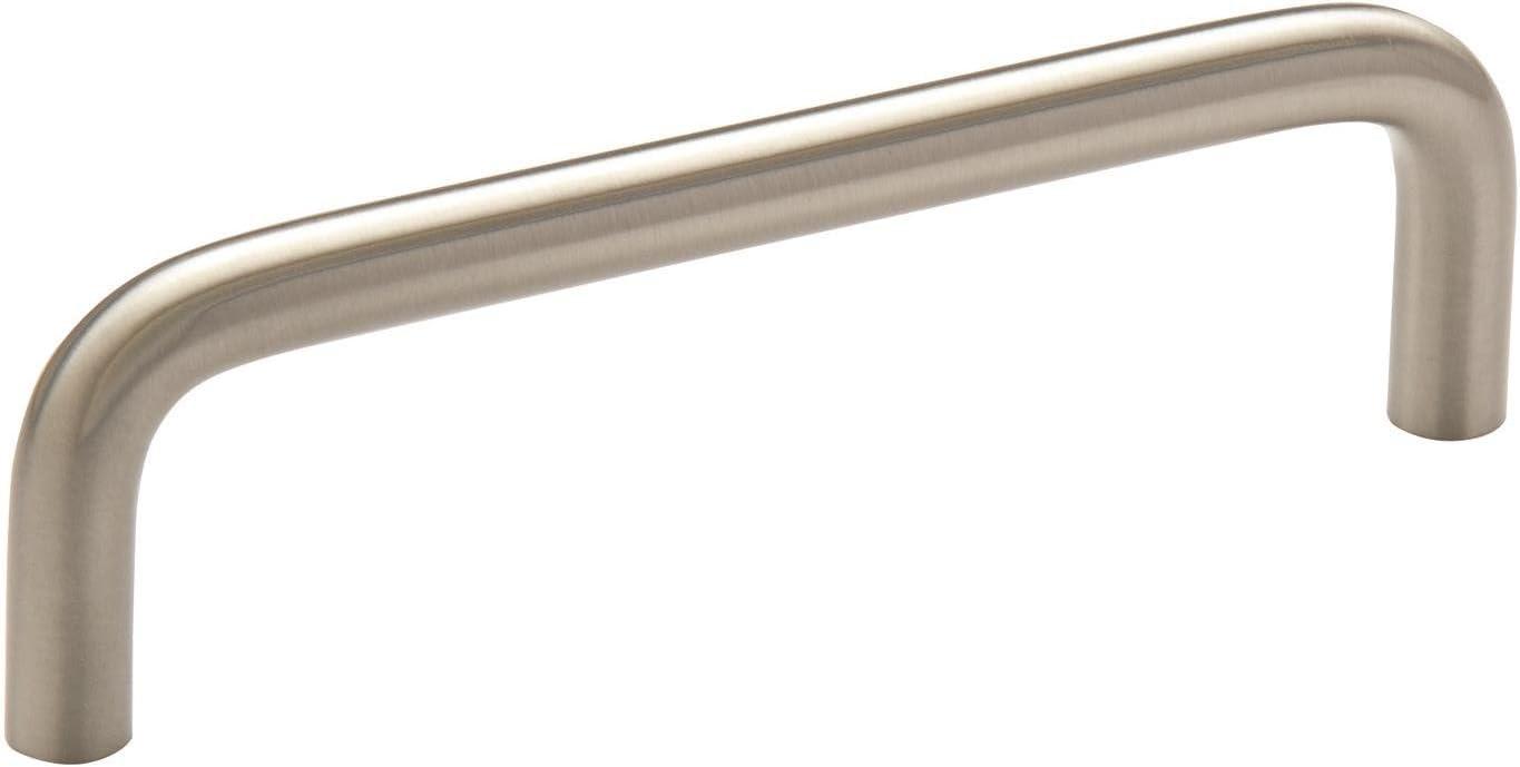 Satin Nickel Brushed Modern Cabinet Bar Pull 3-3/4 inch