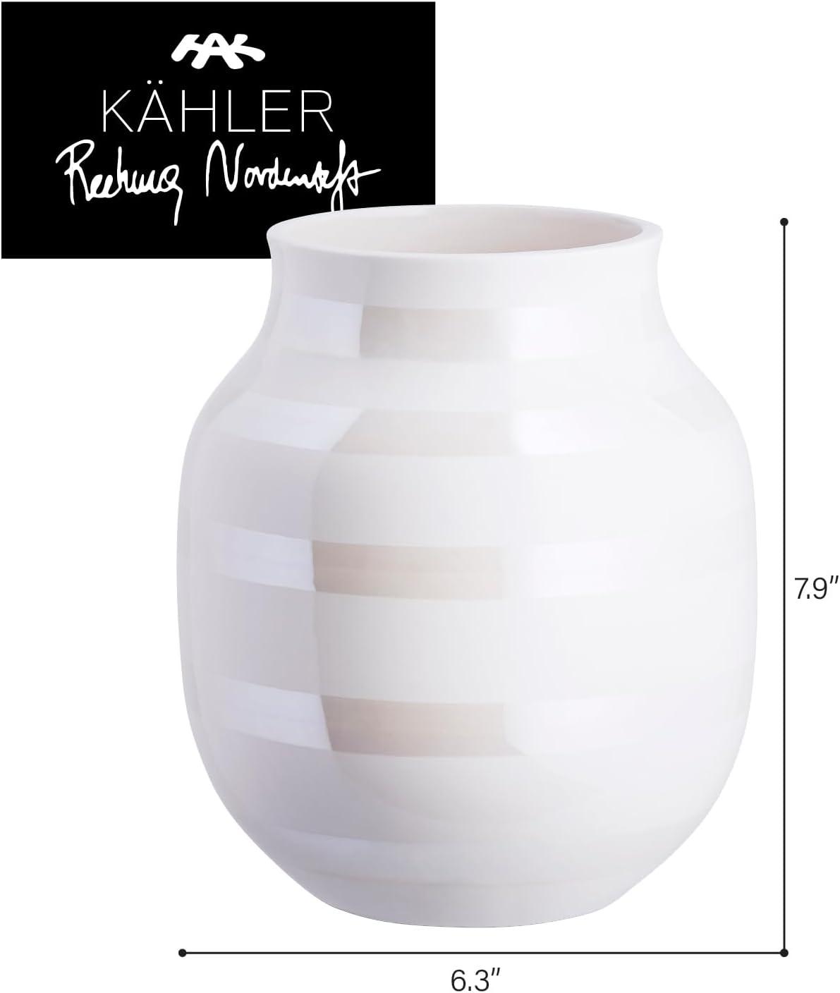 Kähler Omaggio Ceramic Table Vase