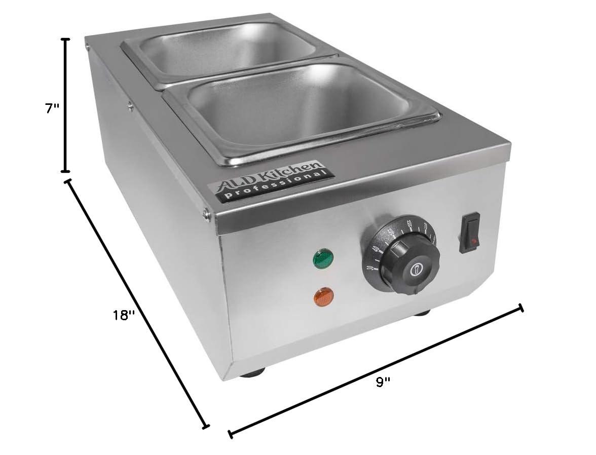 Chocolate Fondue Machine with Manual Control | Stainless steel Professional Small Chocolate Tempering Machine for Home and Commercial Use