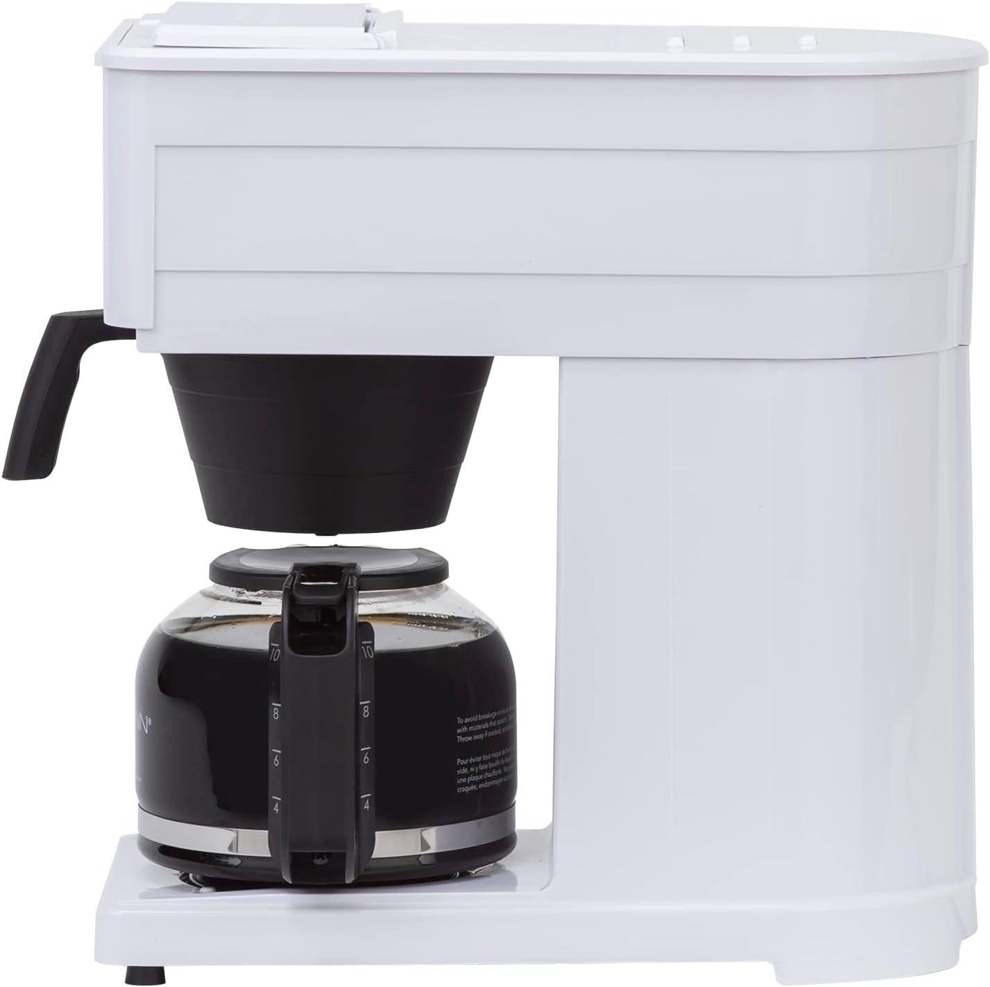 BUNN GRW Speed Brew Classic 10 Cup Coffee Maker, White