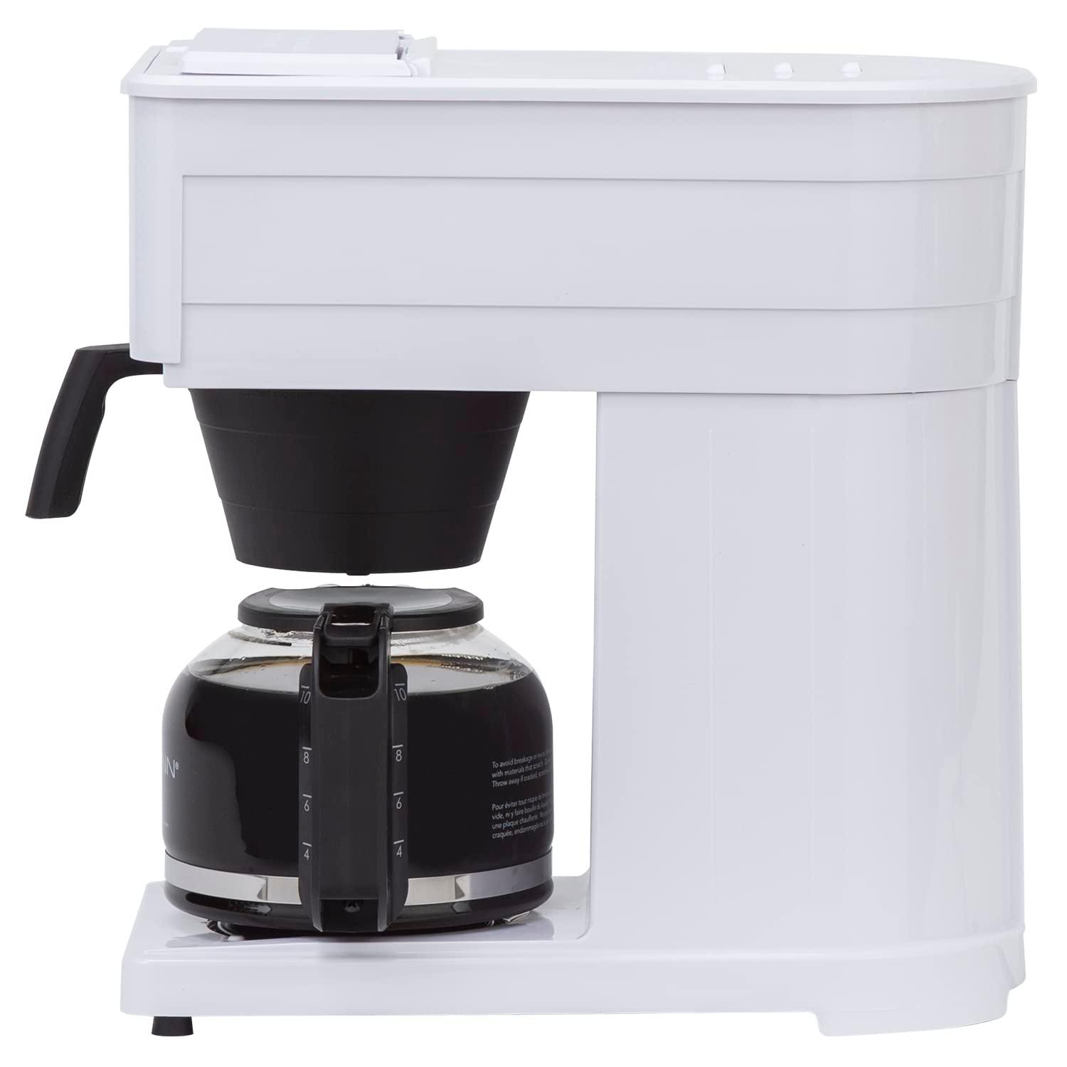 BUNN GRW Speed Brew Classic 10 Cup Coffee Maker, White