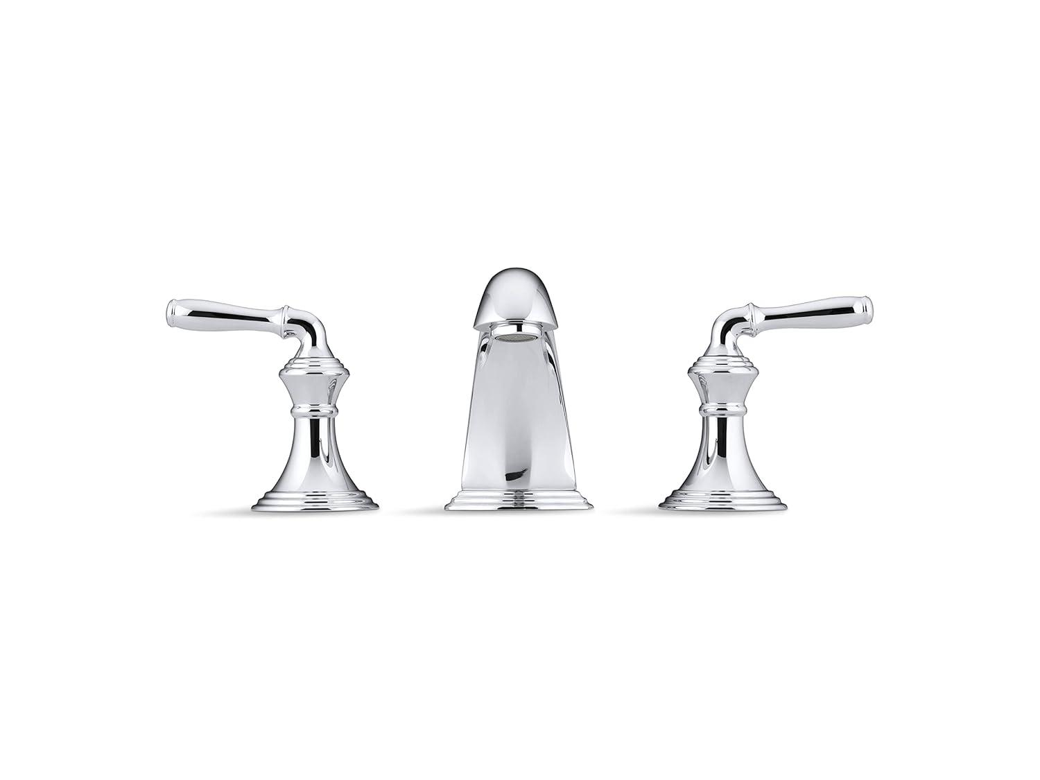 Kohler ® Devonshire ® Widespread Chrome Bathroom Sink Faucet