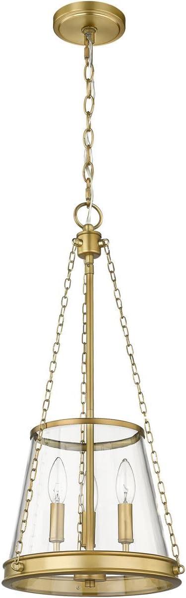 Z-Lite Prescott 3 - Light Pendant in  Rubbed Brass