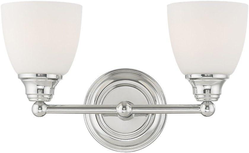 Livex Lighting Somerville 2 - Light Vanity in  Polished Chrome