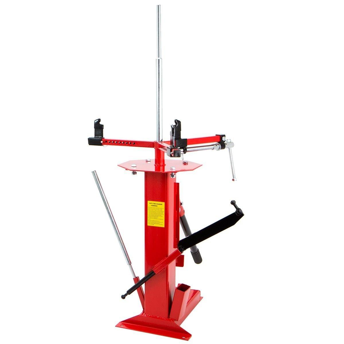 Stark USA Manual Tire Changer, Portable Hand Bead Breaker Mounting Tool for 4" To 16-1/2" Tires, Compatible with Cars, Trucks Trailers, Tire Mounting Machine for Home Garage Small Auto Shop