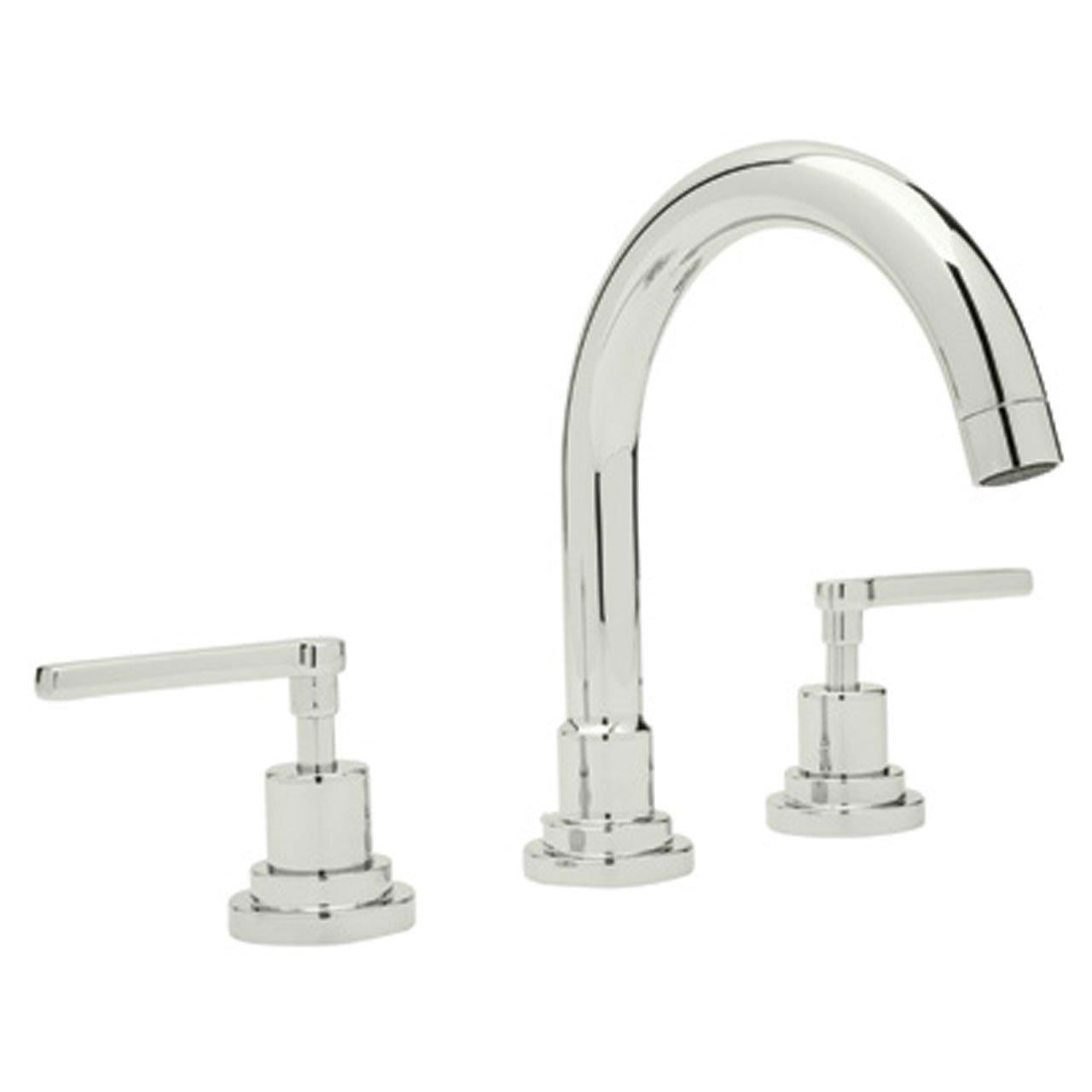 Lombardia Widespread Bathroom Faucet with C-Spout