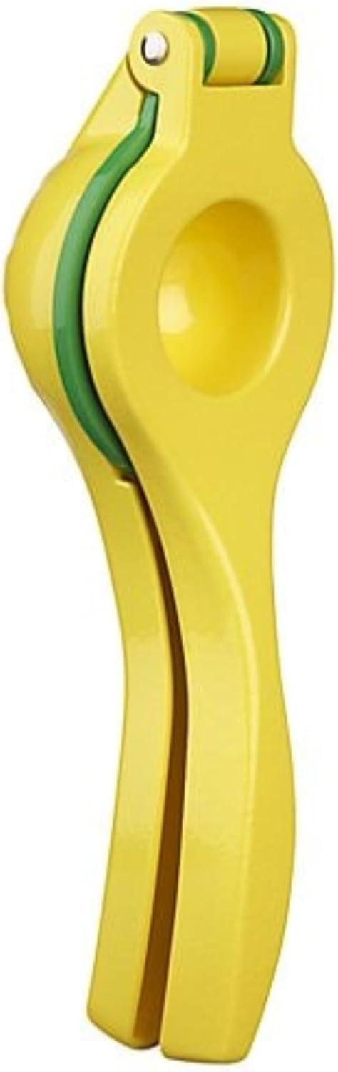 Yellow Aluminum 2-in-1 Lemon and Lime Squeezer