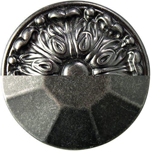 Hickory Hardware 10 Pack Solid Core Kitchen Cabinet Pulls, Luxury Cabinet Handles, Hardware for Doors & Dresser Drawers, 3-3/4 Inch (96mm) Hole Center, Black Nickel Vibed, Pipeline Collection