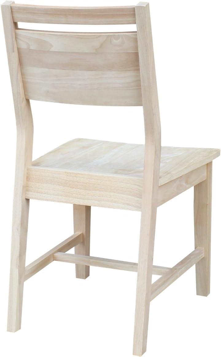 International Concepts Set of Two Aspen Panel Chairs