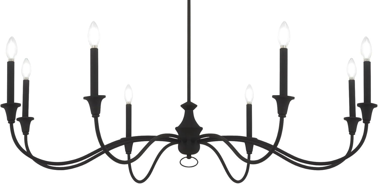 8 Light Chandelier-31.25 Inches Tall And 48 Inches Wide     -Traditional Installation Minka Lavery 6258-076