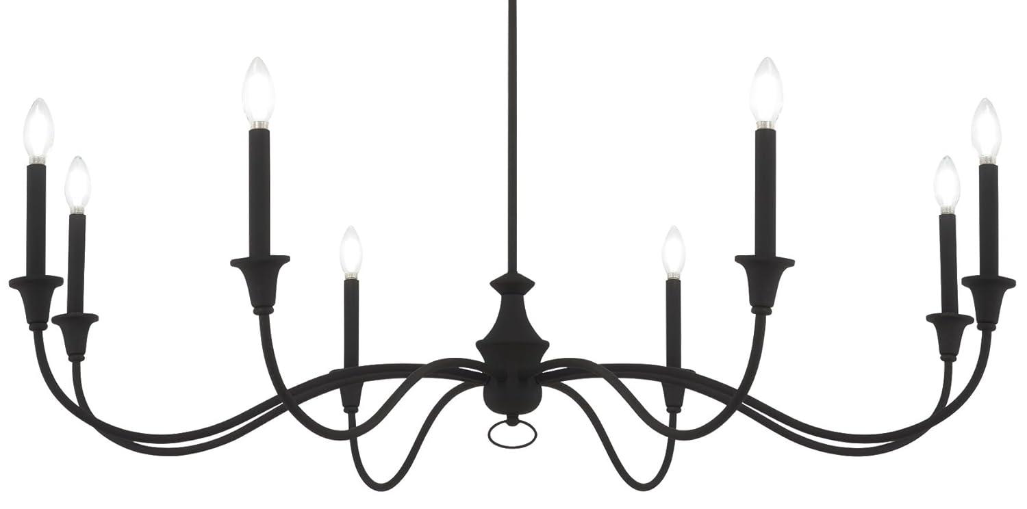 8 Light Chandelier-31.25 Inches Tall And 48 Inches Wide     -Traditional Installation Minka Lavery 6258-076
