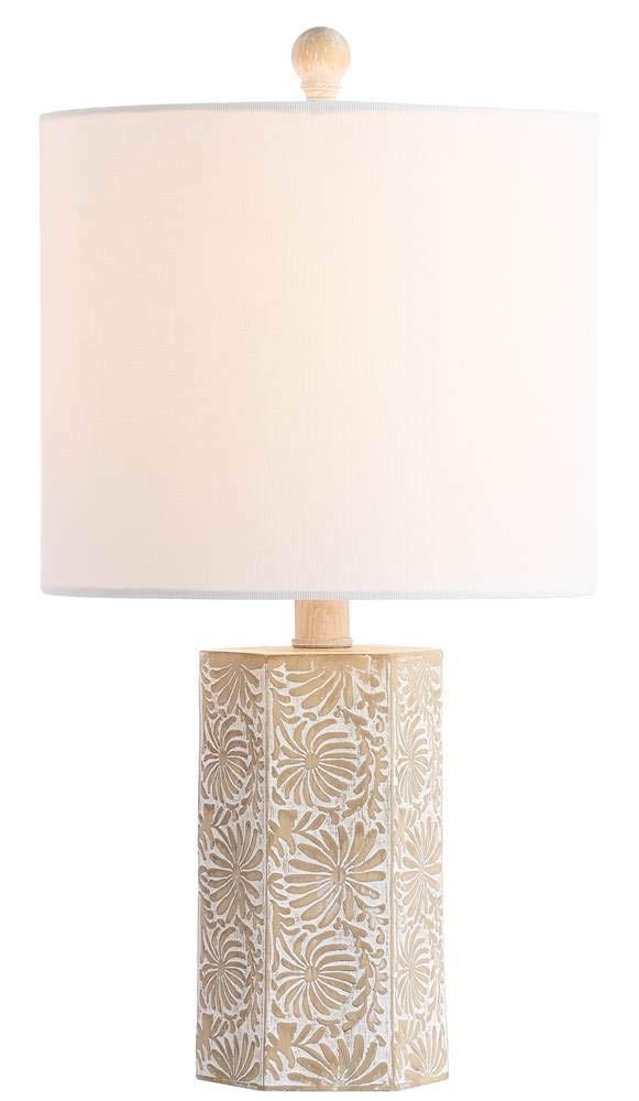 Eliseo Table Lamp - 18.5 Inch Height - TBL4167 - Beige - Safavieh