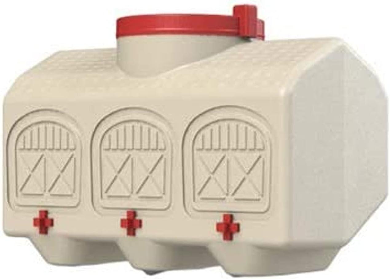 OverEZ Chicken Coop Poultry Water Dispenser with 3 Easy Access Taps