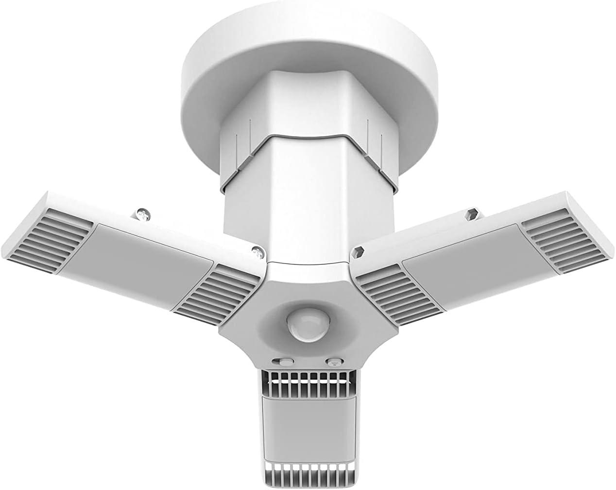 GE Ultra Bright Cool White Utility Light Fixture: LED Garage & Utility Room Light, 8000 Lumens, 80W, Energy Star Certified